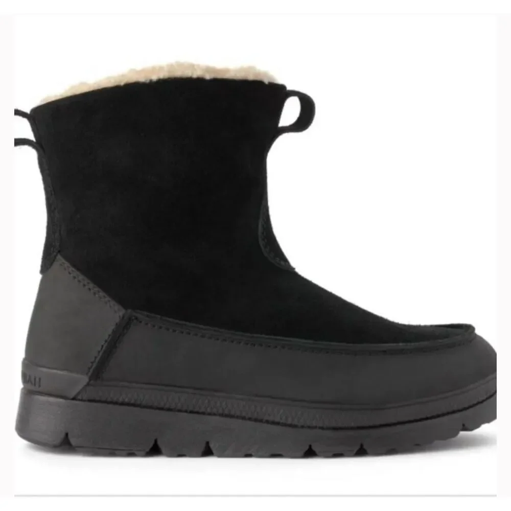 Manitobah WP Mesa Pull On Waterproof Winter Boots Black Men’s 9 EUR42 NEW